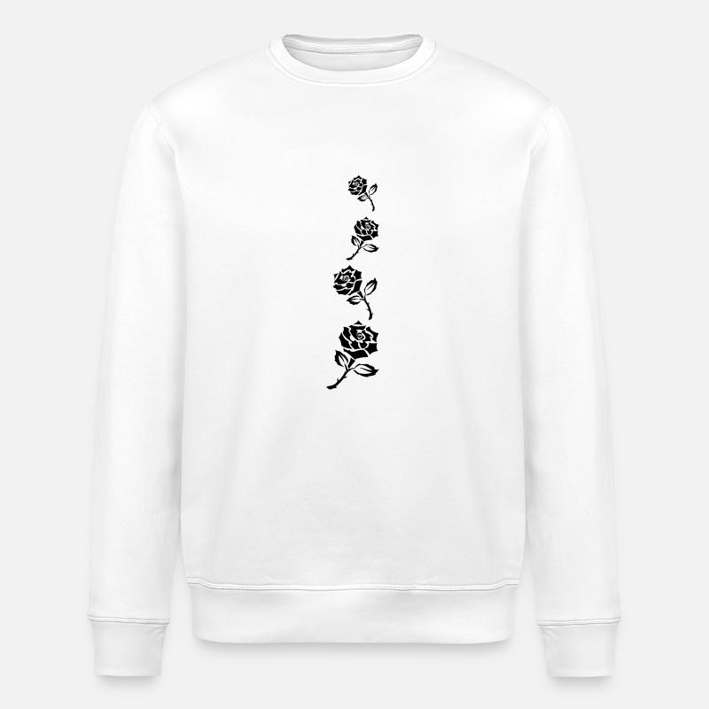 Rosenranke2 - Sweat bio ROLLER Stanley/Stella Unisexe - blanc