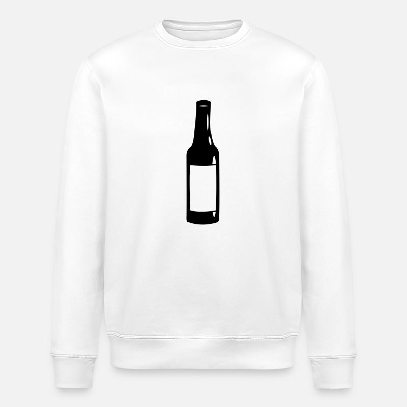 Bière / Alcool Bouteille - Sweat bio ROLLER Stanley/Stella Unisexe - blanc