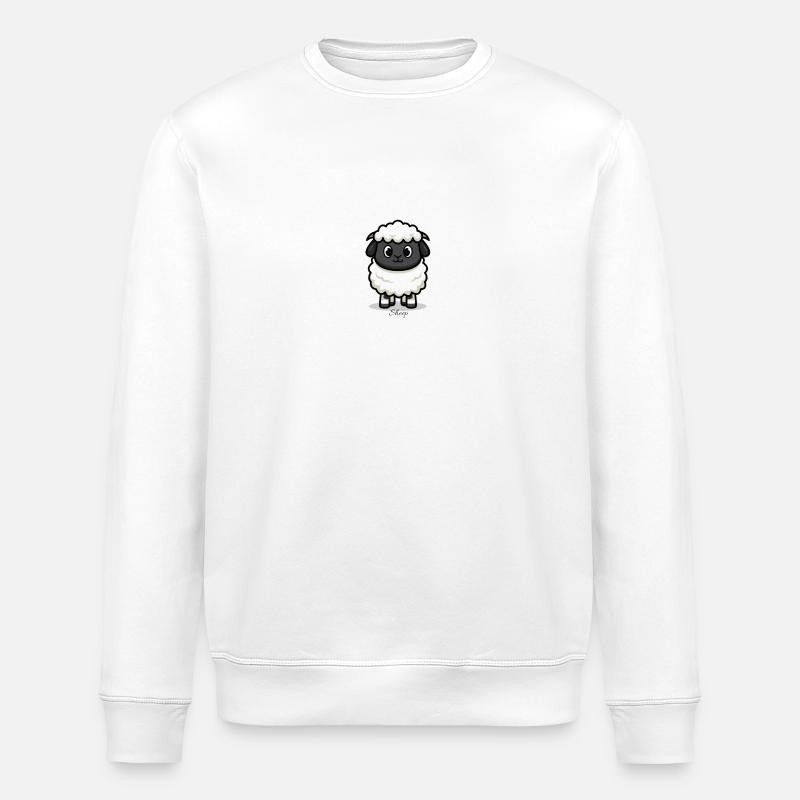 It's a sheep - Stanley/Stella ROLLER Unisex Organic Sweatshirt - white