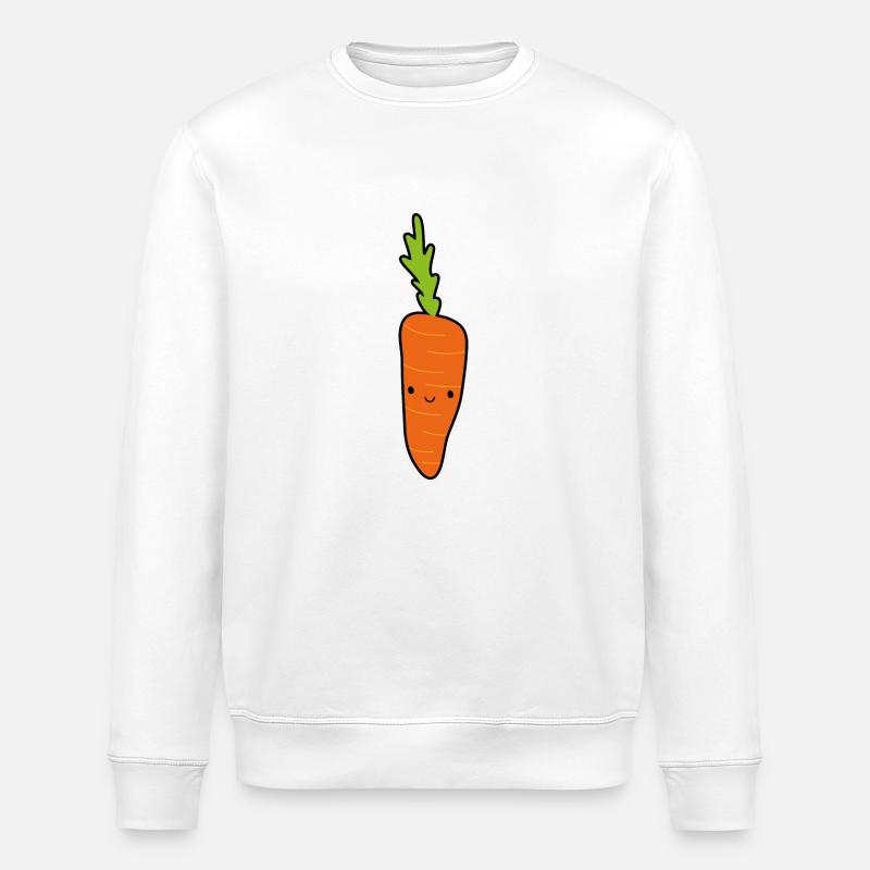 Karotte - Stanley/Stella Unisex Bio-Sweatshirt ROLLER - Weiß