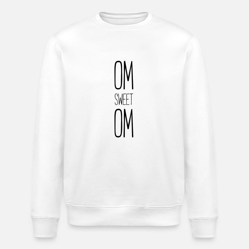 Om_sweet_Om - Stanley/Stella Unisex Bio-Sweatshirt ROLLER - Weiß