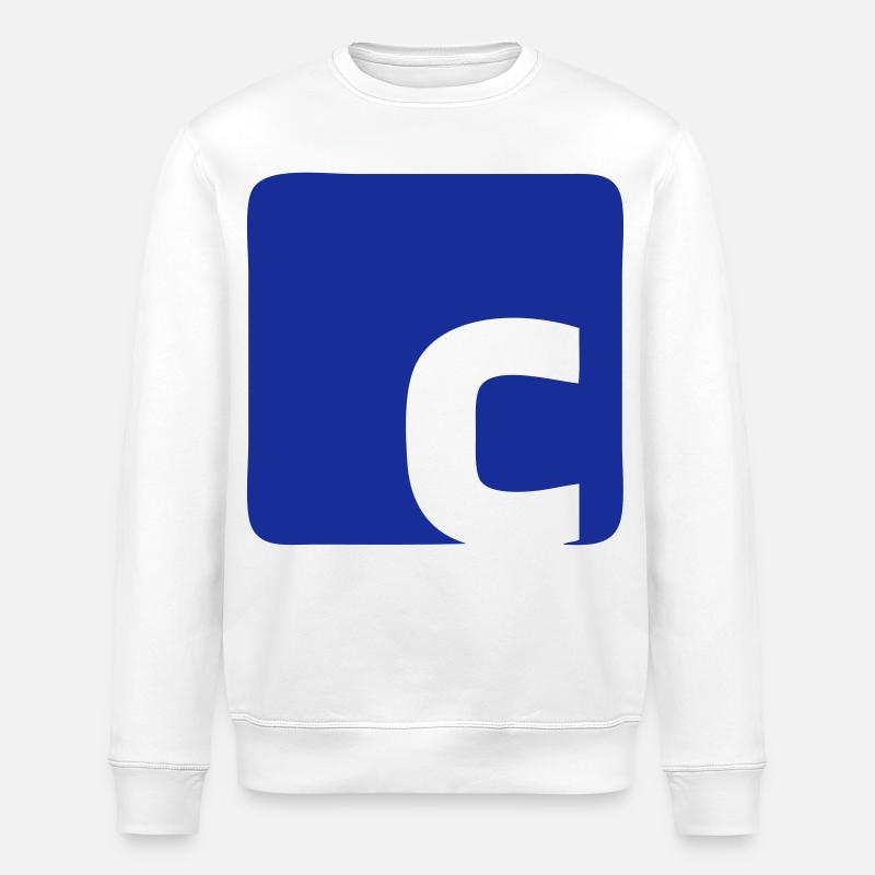 C Logo - Stanley/Stella Unisex Bio-Sweatshirt ROLLER - Weiß