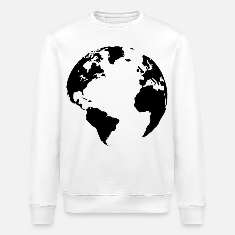 Terre Mère - Sweat bio ROLLER Stanley/Stella Unisexe - blanc