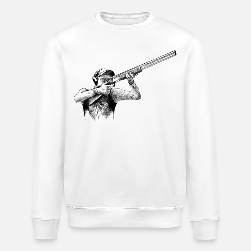 Shooting - Sweat bio ROLLER Stanley/Stella Unisexe - blanc