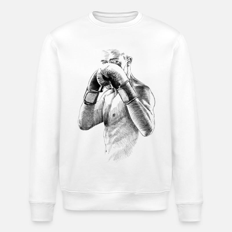 Boxer - Stanley/Stella Unisex Bio-Sweatshirt ROLLER - Weiß