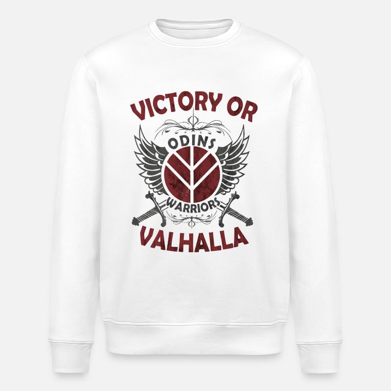 Les Guerriers d'Odin - Sweat bio ROLLER Stanley/Stella Unisexe - blanc