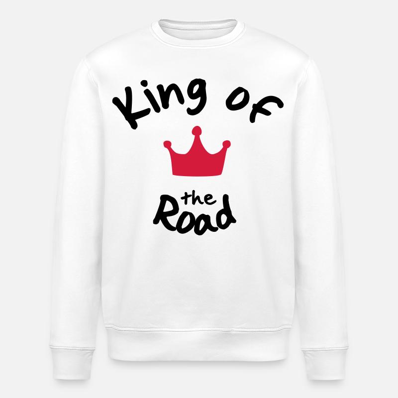 Biker - Stanley/Stella ROLLER Unisex Organic Sweatshirt - white
