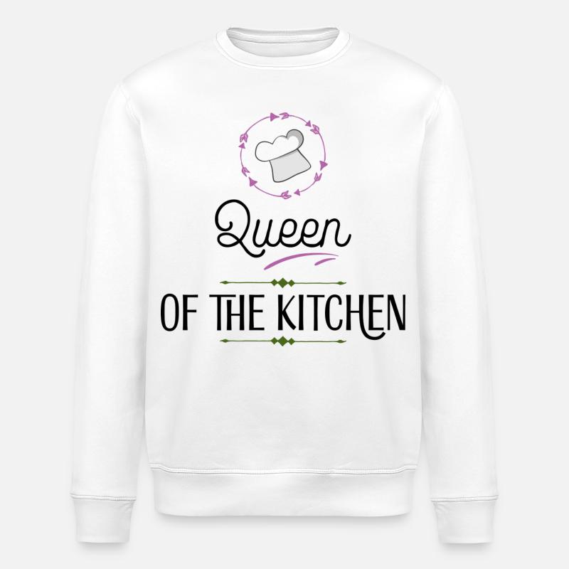 Kochen - Sweat bio ROLLER Stanley/Stella Unisexe - blanc