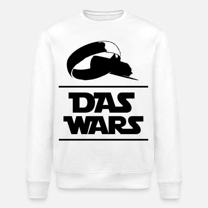 Das Wars - Heirat - Stanley/Stella Unisex Bio-Sweatshirt ROLLER - Weiß
