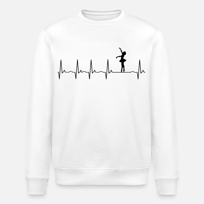 ballet - Sweat bio ROLLER Stanley/Stella Unisexe - blanc