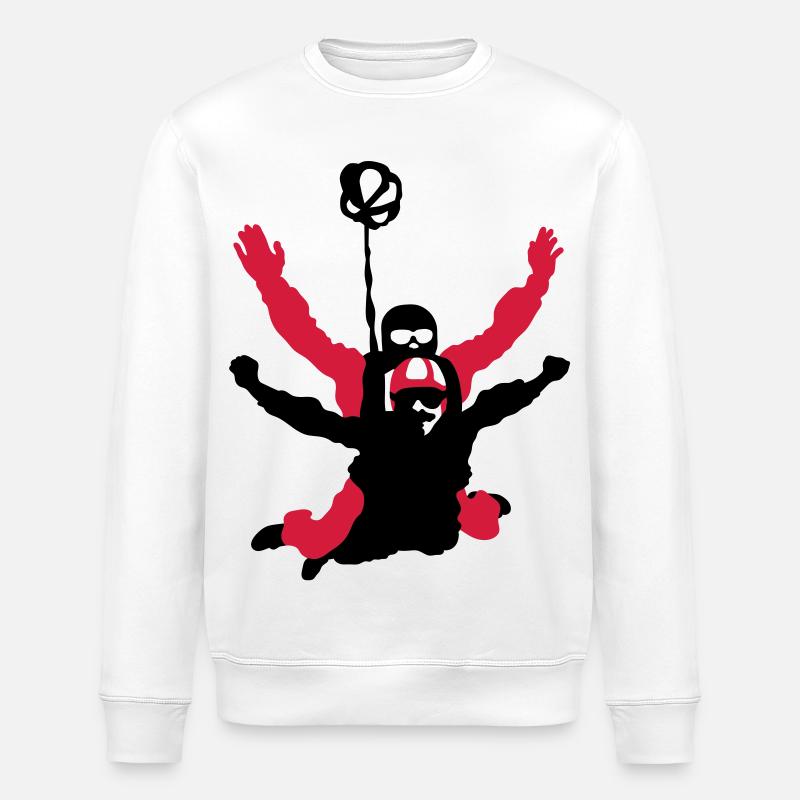 tandem - Stanley/Stella Unisex Bio-Sweatshirt ROLLER - Weiß