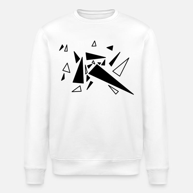 triangle - Sweat bio ROLLER Stanley/Stella Unisexe - blanc