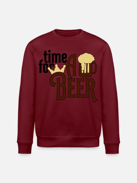 Bier - Stanley/Stella Unisex Bio-Sweatshirt ROLLER - Weiß