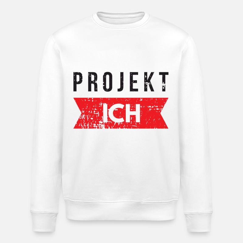 Selbstmotivation - Stanley/Stella Unisex Bio-Sweatshirt ROLLER - Weiß