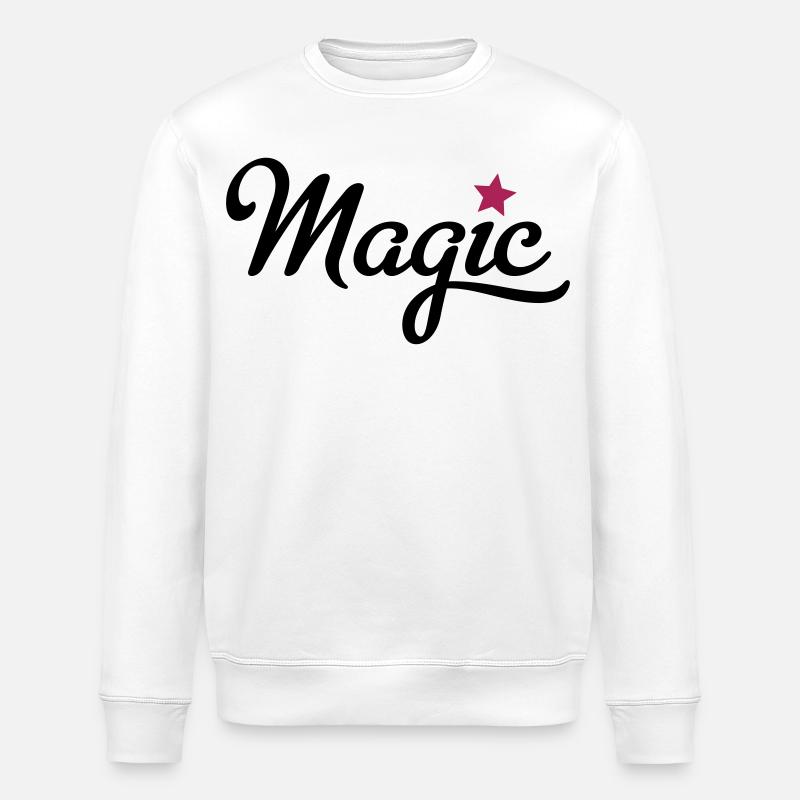 magic - Stanley/Stella ROLLER Unisex Organic Sweatshirt - white