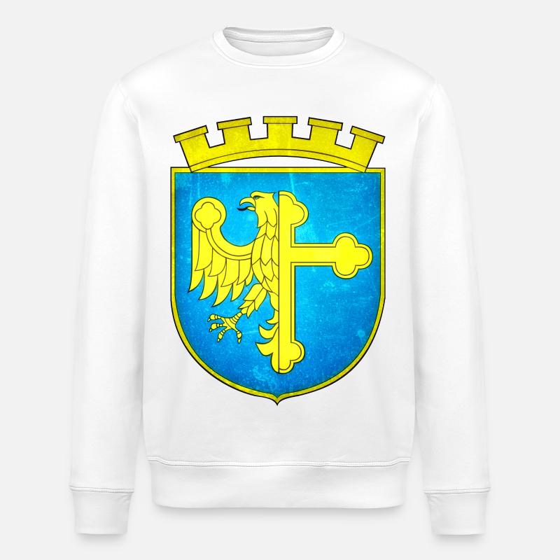 Opole - Polen - Stanley/Stella Unisex Bio-Sweatshirt ROLLER - Weiß