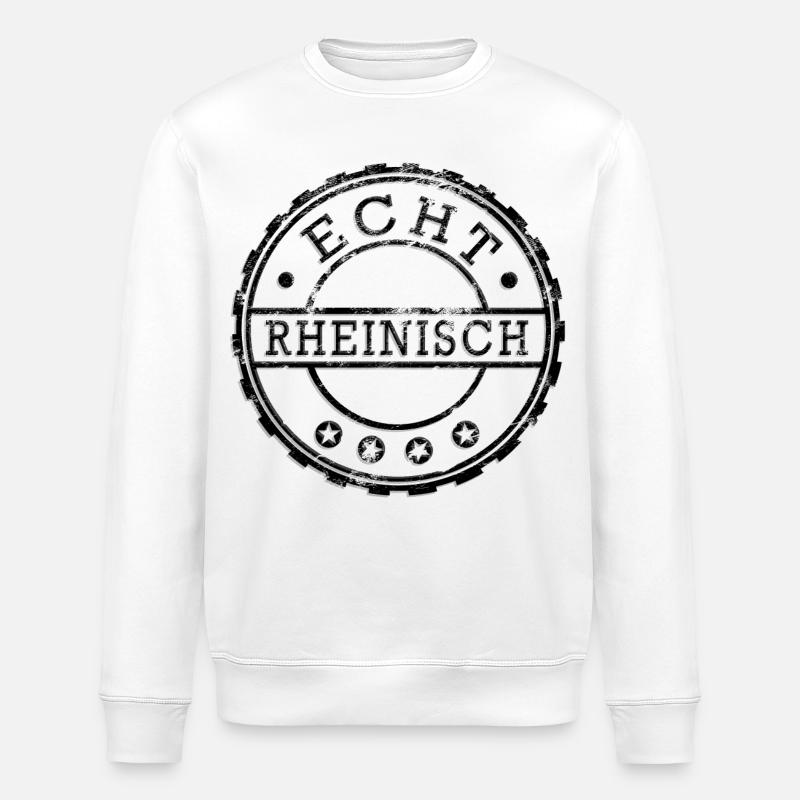  Rheinländer - Stanley/Stella Unisex Bio-Sweatshirt ROLLER - Weiß