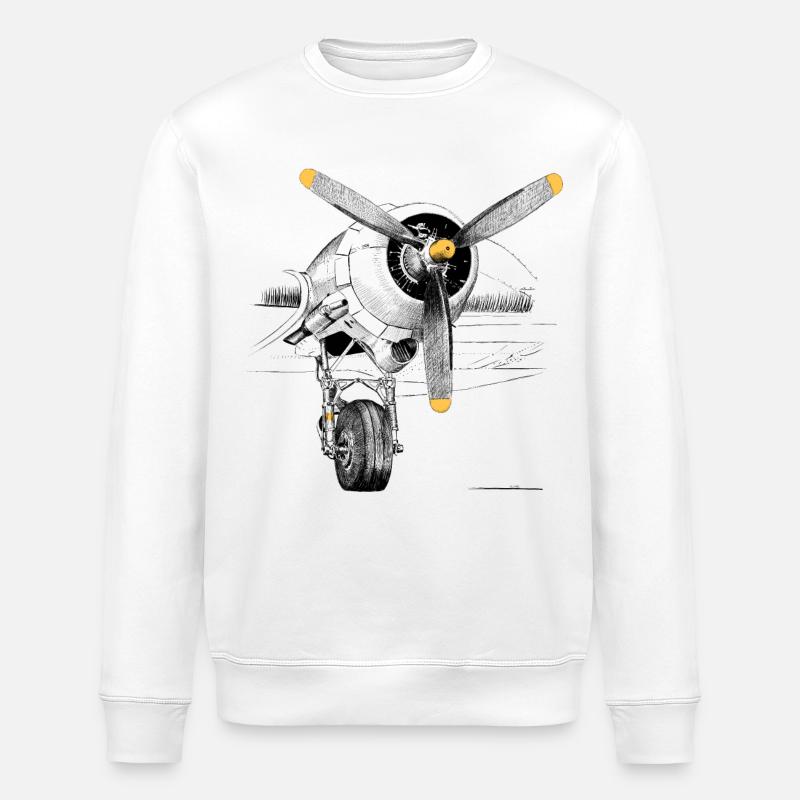 Motor - Stanley/Stella Unisex Bio-Sweatshirt ROLLER - Weiß