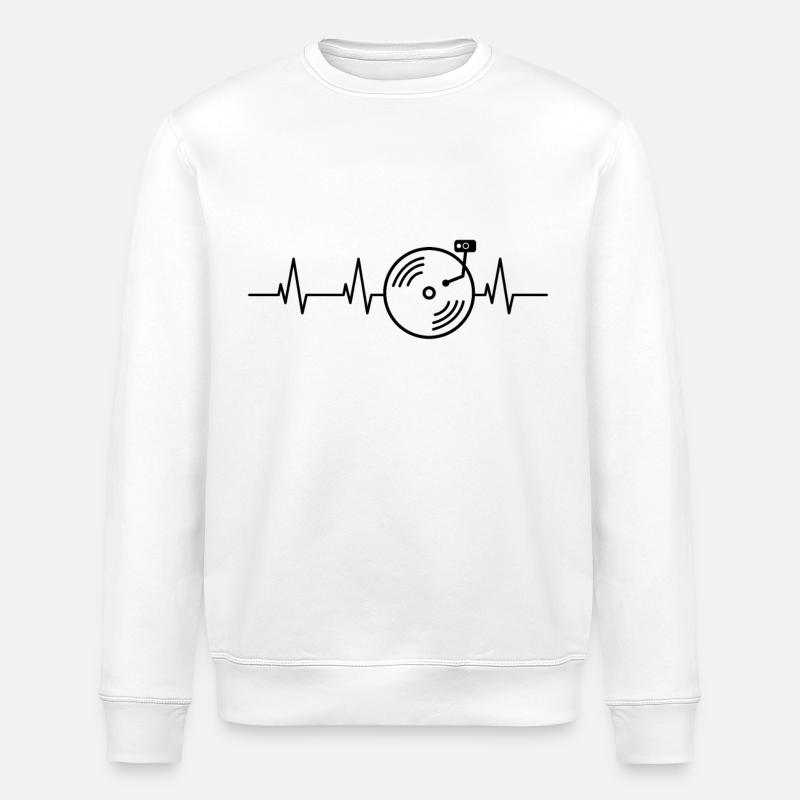 DJ - Sweat bio ROLLER Stanley/Stella Unisexe - blanc