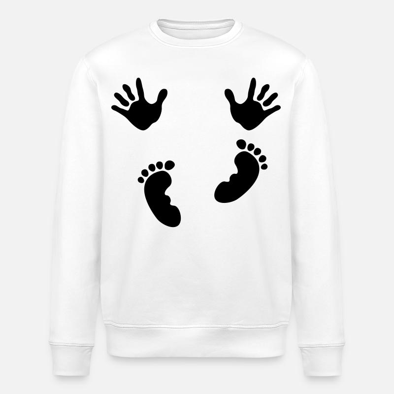 bébé - Sweat bio ROLLER Stanley/Stella Unisexe - blanc