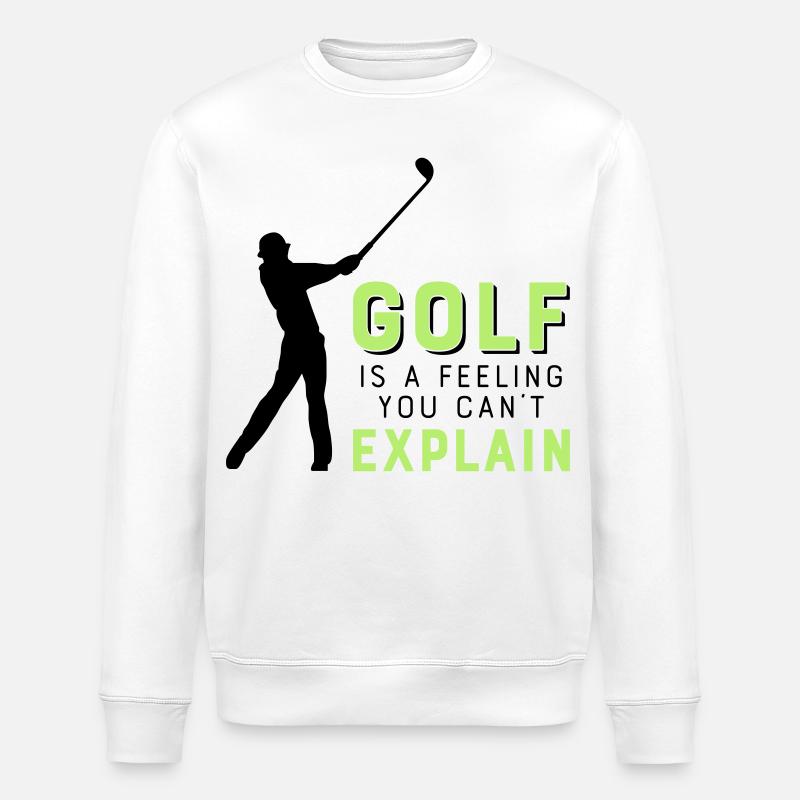 Le golf - Sweat bio ROLLER Stanley/Stella Unisexe - blanc