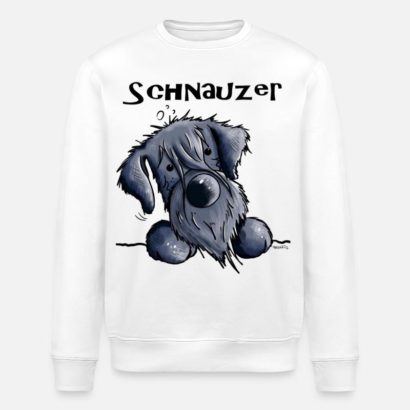 Sweet Schnauzer - Sweat bio ROLLER Stanley/Stella Unisexe - blanc