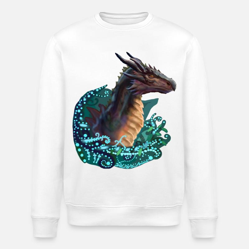 dragon - Sweat bio ROLLER Stanley/Stella Unisexe - blanc