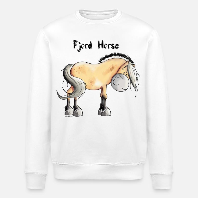 Knuffiger Norweger - Stanley/Stella Unisex Bio-Sweatshirt ROLLER - Weiß