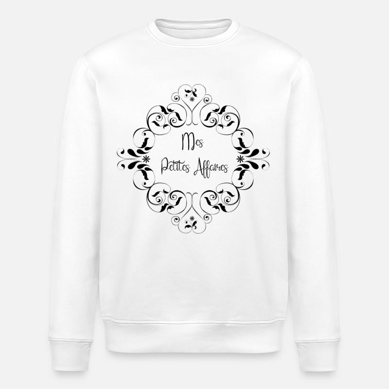 meine kleinen Sachen - Stanley/Stella Unisex Bio-Sweatshirt ROLLER - Weiß