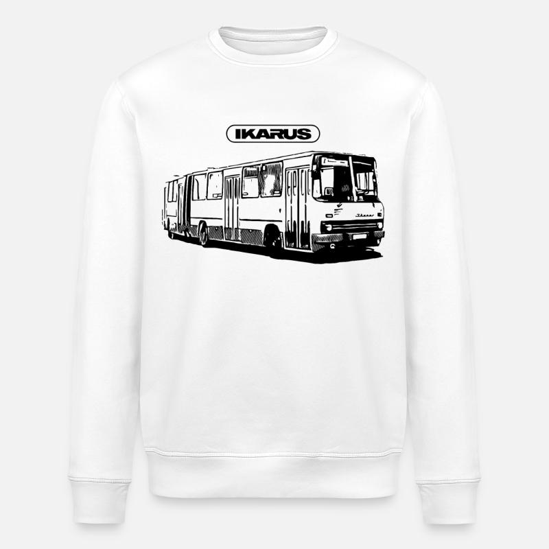 IKARUS 280 - Sweat bio ROLLER Stanley/Stella Unisexe - blanc