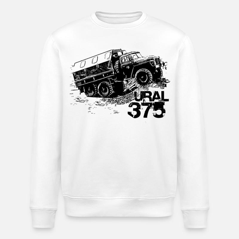 Ural 375 - Stanley/Stella Unisex Bio-Sweatshirt ROLLER - Weiß