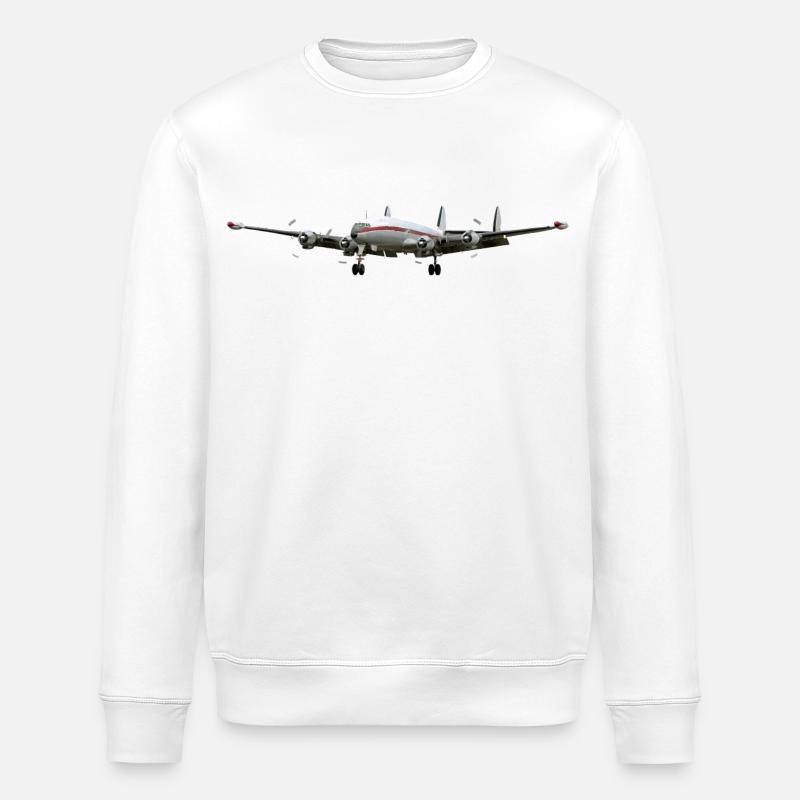 Super Constellation - Stanley/Stella Unisex Bio-Sweatshirt ROLLER - Weiß