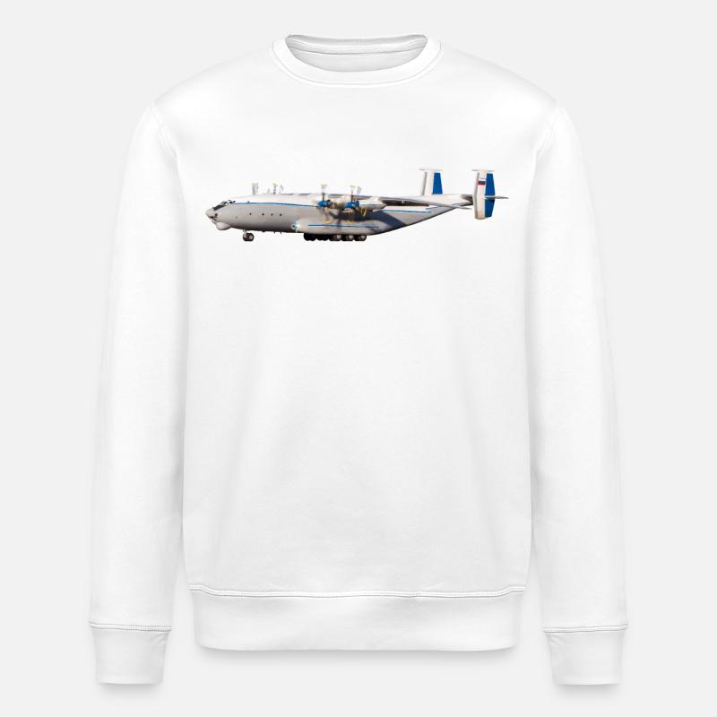 An-22 Antei - Stanley/Stella Unisex Bio-Sweatshirt ROLLER - Weiß