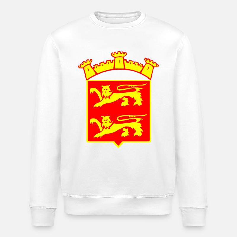 LION DE NORMANDIE Louis RUNEMBERG © Adagp - Sweat bio ROLLER Stanley/Stella Unisexe - blanc