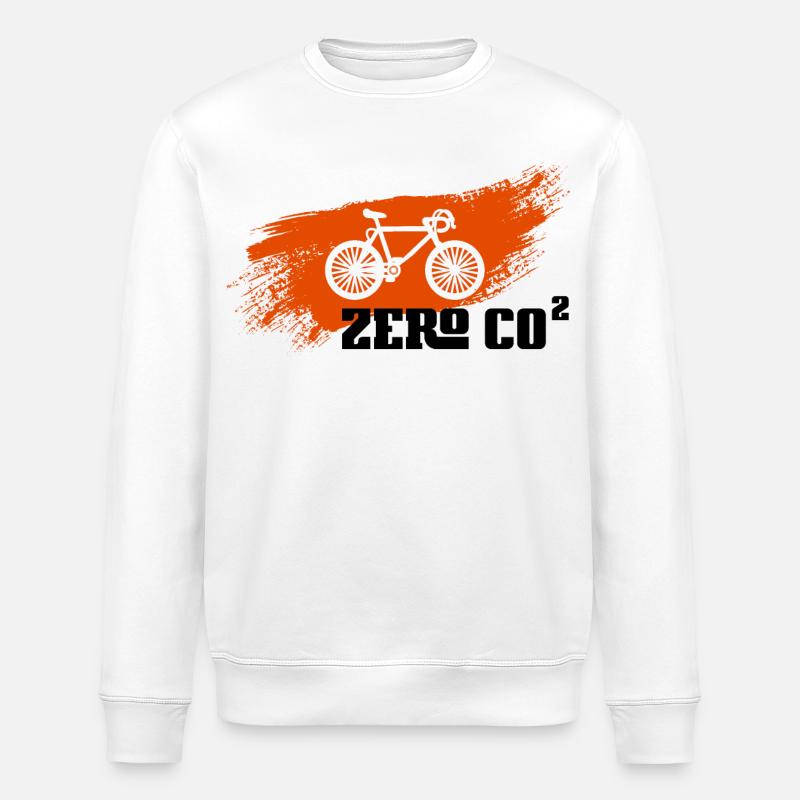 Zero CO2 - Sweat bio ROLLER Stanley/Stella Unisexe - blanc