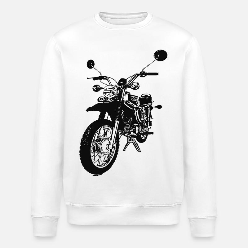 Enduro - Stanley/Stella Unisex Bio-Sweatshirt ROLLER - Weiß