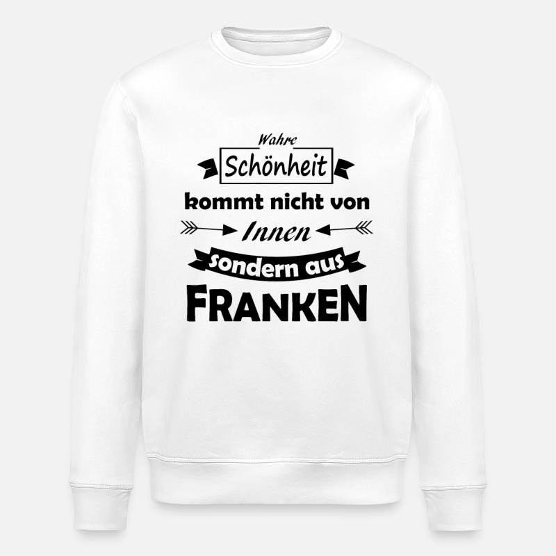 Franken im Süden - Stanley/Stella Unisex Bio-Sweatshirt ROLLER - Weiß