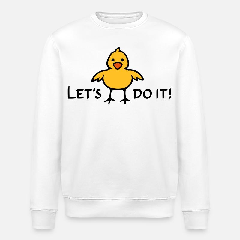 Let's do it! - Stanley/Stella Unisex Bio-Sweatshirt ROLLER - Weiß