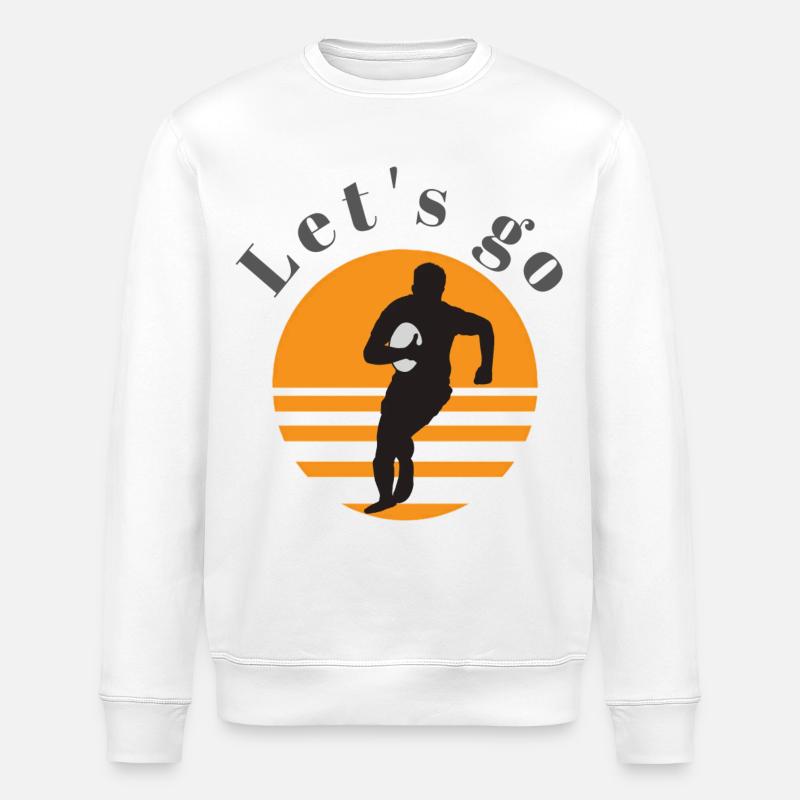 Rugby - Stanley/Stella Unisex Bio-Sweatshirt ROLLER - Weiß