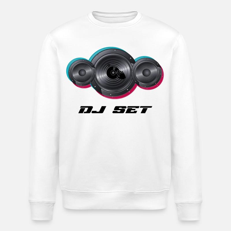 DJ - Stanley/Stella Unisex Bio-Sweatshirt ROLLER - Weiß
