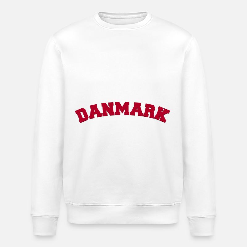 Danemark - Sweat bio ROLLER Stanley/Stella Unisexe - blanc