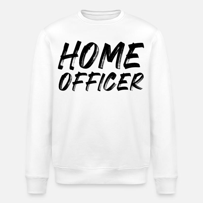 Bureau à domicile - Sweat bio ROLLER Stanley/Stella Unisexe - blanc