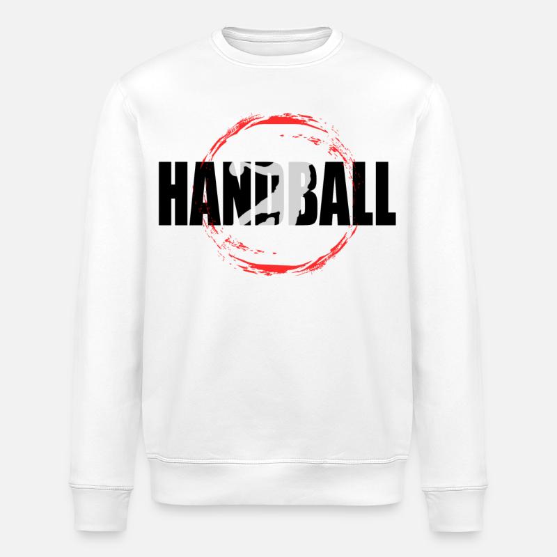 Handball - Sweat bio ROLLER Stanley/Stella Unisexe - blanc
