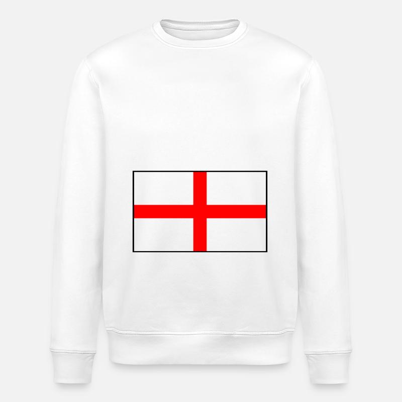 Indicateur d’Angleterre - Sweat bio ROLLER Stanley/Stella Unisexe - blanc