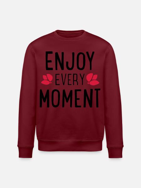 Lustige Sprüche - Stanley/Stella Unisex Bio-Sweatshirt ROLLER - Weiß