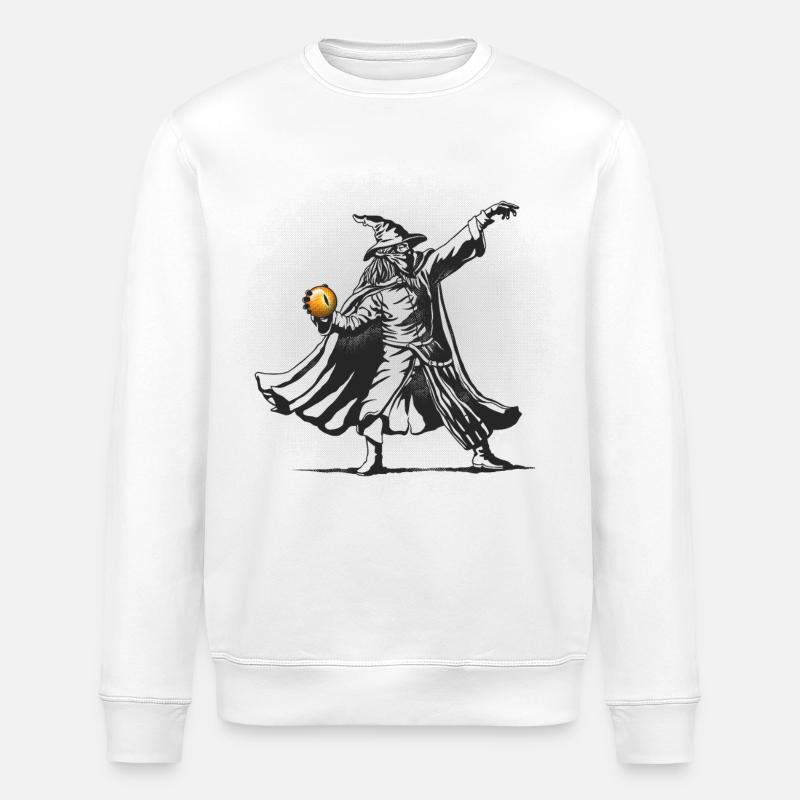 Der Kugelwerfer - Stanley/Stella Unisex Bio-Sweatshirt ROLLER - Weiß