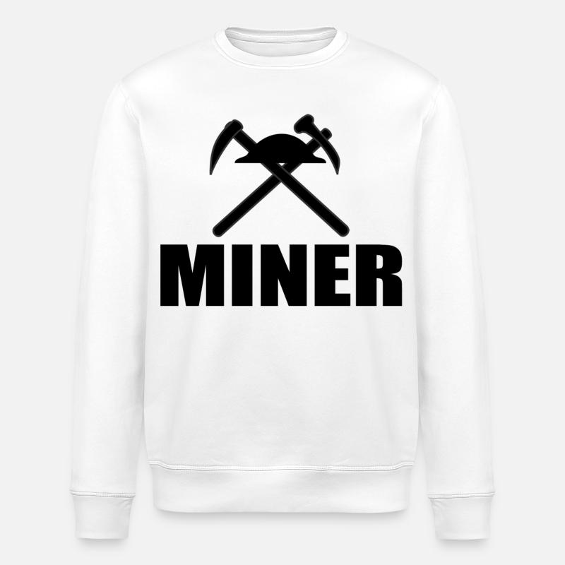 Bergmann - Stanley/Stella Unisex Bio-Sweatshirt ROLLER - Weiß