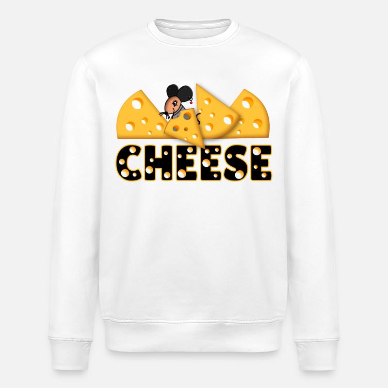 Fromage - Sweat bio ROLLER Stanley/Stella Unisexe - blanc