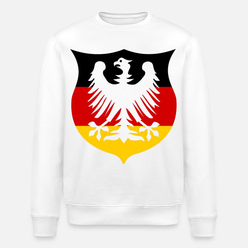 Deutschland Adler - Stanley/Stella Unisex Bio-Sweatshirt ROLLER - Weiß