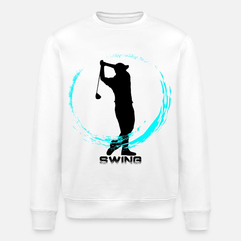 golf - Stanley/Stella ROLLER Unisex Organic Sweatshirt - white